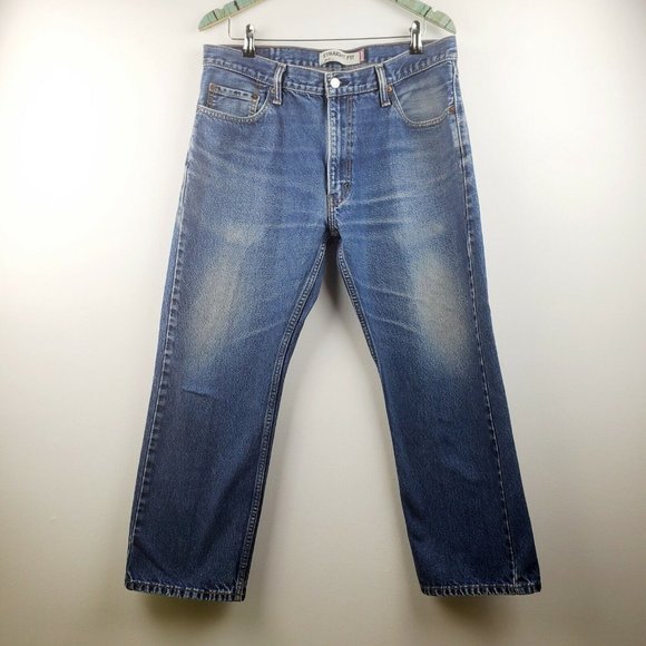 Levi's Other - Levi 505 Men's Straight Fit Medium Wash Jeans Size 36x29 EUC